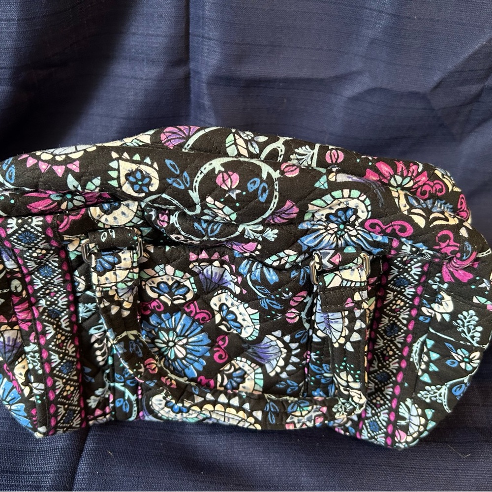 Vera Bradley 100 Satchel in Bramble